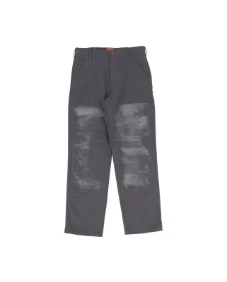 Lucas Waxed Double Knee Pant Charcoal — photo 1
