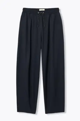 Pantalon balloon rayé Femme