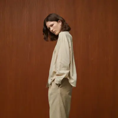 Blouse LEE Latte - BELLEPIECE — photo 3