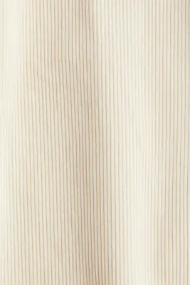 Pantalon Relaxed Fit en velours côtelé - Beige — photo 2