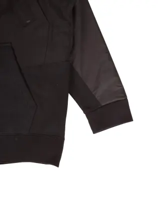 Rec Hoodie Poncho Black — photo 3