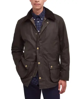 Ashby Wax Jacket Olive — photo 2