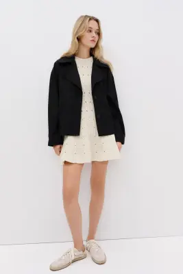 Veste en twill - Gris charbon — photo 2