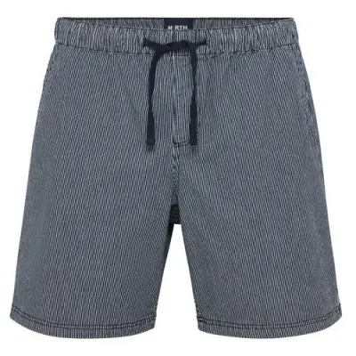 NORTH SHORT ELASTIQUE RAYE Bleu — photo 1