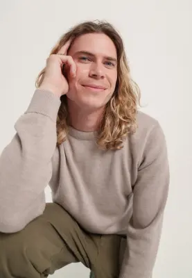 Le pull épais - Beige — photo 2