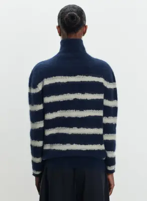 Pull en laine, fox et polyamide — photo 2