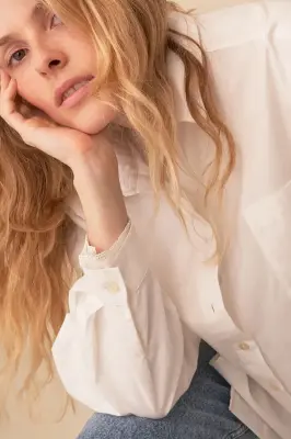 chemise sesame blanc — photo 2