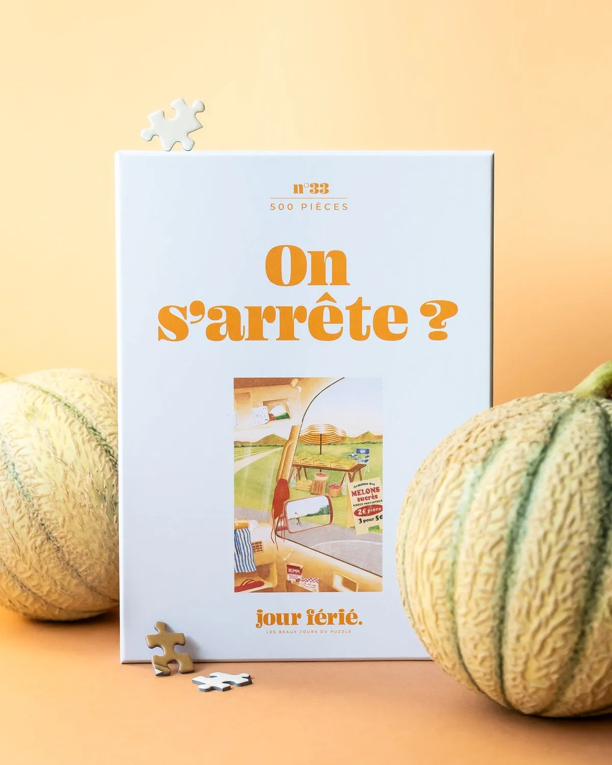 Puzzle On s’arrête ? – 500 pièces – Jour Férié