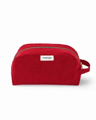 Trousse de toilette Hermel coton recyclé Rive Droite — photo 5