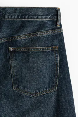 Loose Jeans - Bleu denim foncé — photo 5