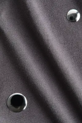 Top dos nu ornementé - Gris — photo 2