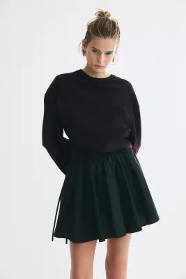 Pull - Violet foncé — photo 1