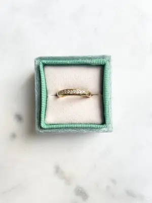 Nouveau ! ALHAJA Bague Casilda Gold — photo 2