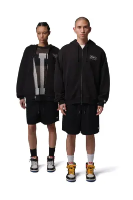 Jordan x Union x Fragment Hoodie Black — photo 3