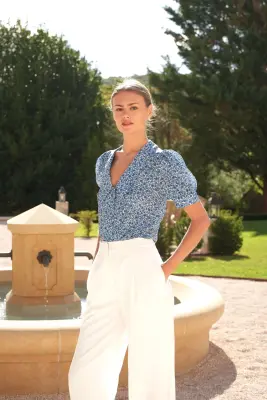 Muse Silk Blouse — photo 4