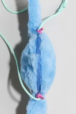 Sac crossbody duveteux - Bleu/Lilo et Stitch — photo 1