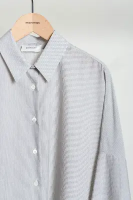 Everyday Shirts – GIOIA 77D9620 – RIGA BLU / BLUE STRIPED — photo 2