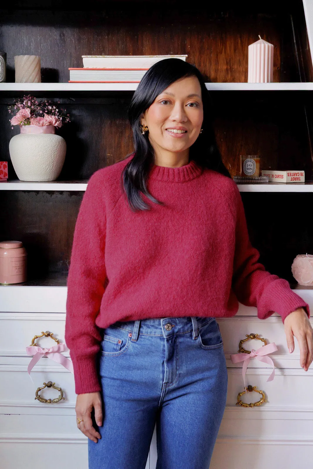 Pull Ilona - framboise