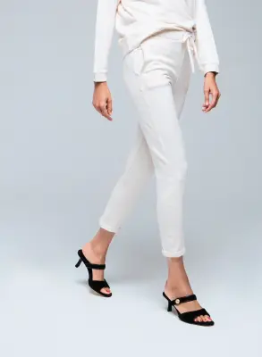 Pantalon en viscose et élasthanne — photo 4
