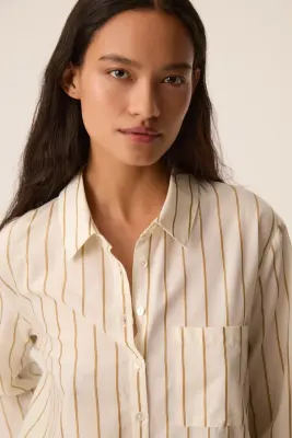 Chemise Tinette Louisiana Or — photo 2