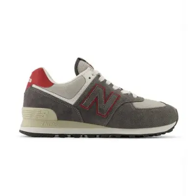 NEW BALANCE U574 Gris Bordeaux — photo 1