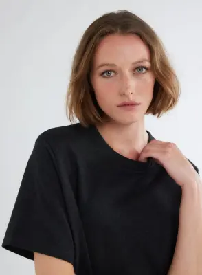 T-shirt en coton organique — photo 2