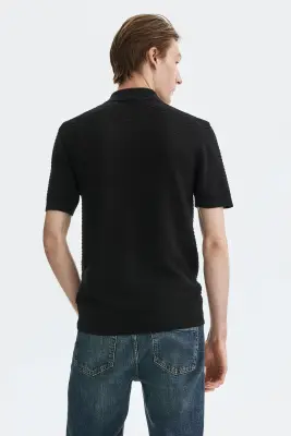 Polo Slim Fit - Noir — photo 3