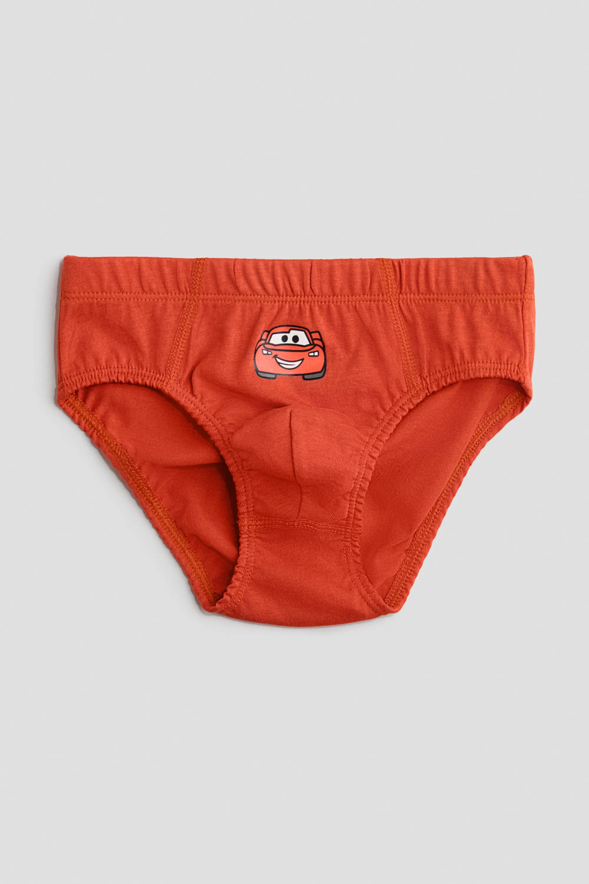Lot de 5 slips imprimés - Crème/Cars