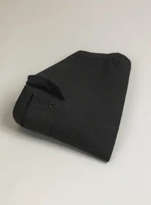 Cargo Pants in Dark Olive 100% Italian Wool — photo 5