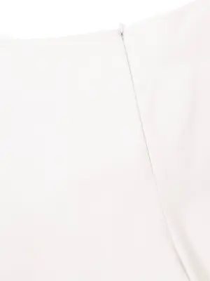 Short taille haute évasée en satin blanc Prix boutique 390€ Taille 36/38 — photo 2