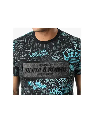 Teeshirt Plata o plomo noir — photo 2
