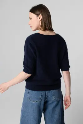 Pull en laine, fox et polyamide — photo 4