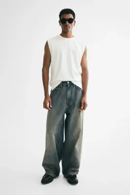 Débardeur Regular Fit en coton - Ivoire — photo 1