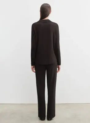 Pantalon en viscose et élasthanne — photo 2