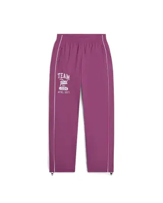 Athletic Nylon Track Pants Boysenberry — photo 1