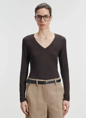 T-shirt en viscose et élasthanne — photo 2