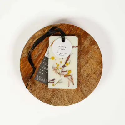 Carte florale parfumée au frangipanier et jasmin — photo 3