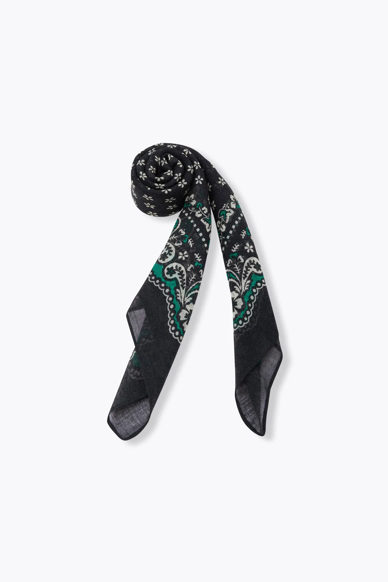 Foulard carré 100% laine