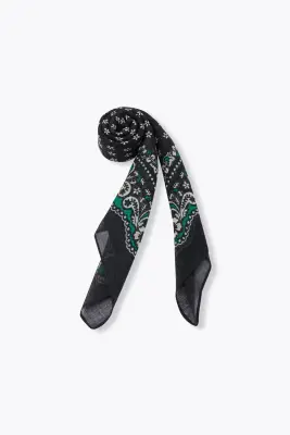 Foulard carré 100% laine — photo 1