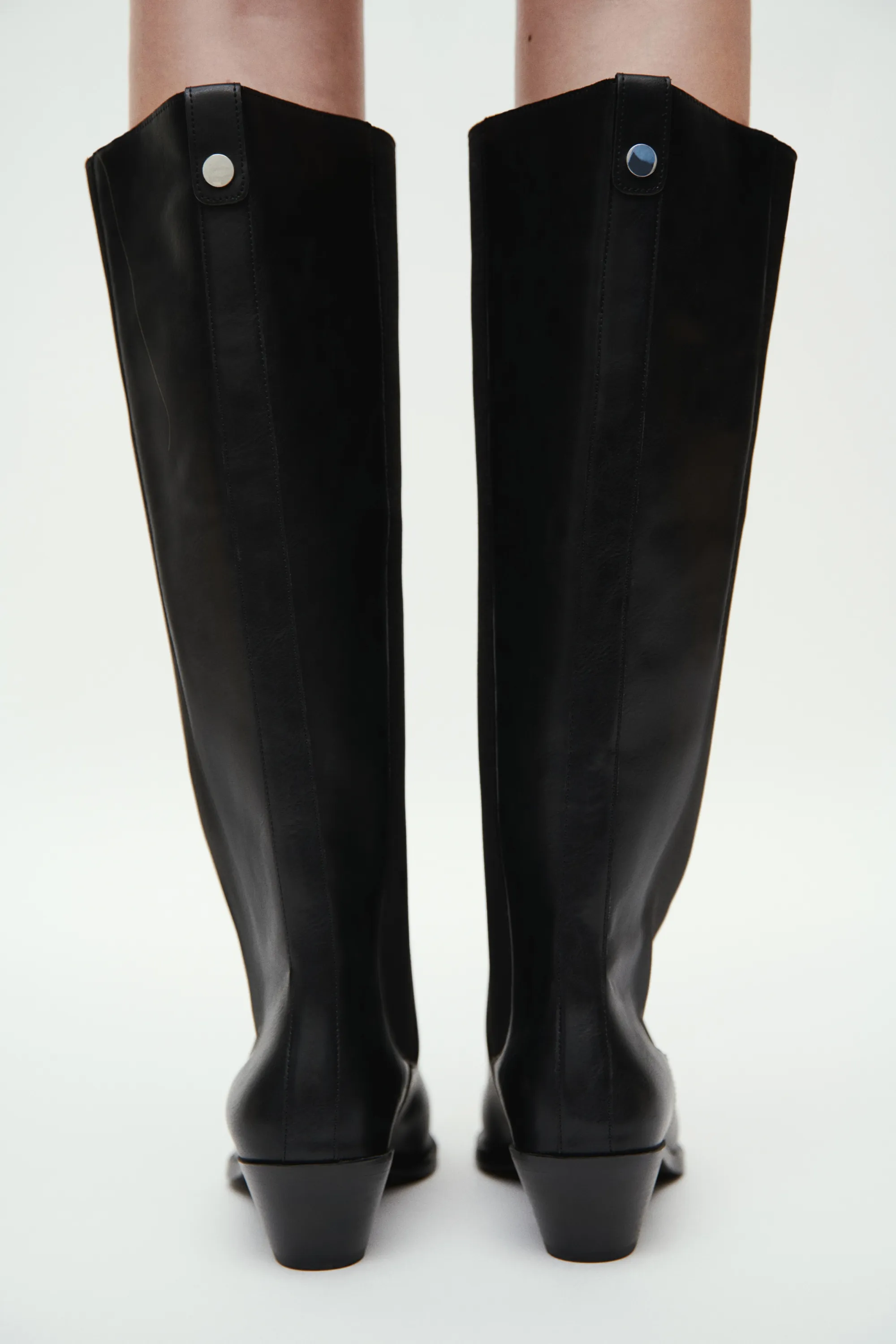 Bottes de hauteur genou - Noir