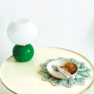 Lampe Boule Verte — photo 2
