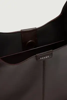 SAC COSIMA MINI MARRON — photo 5