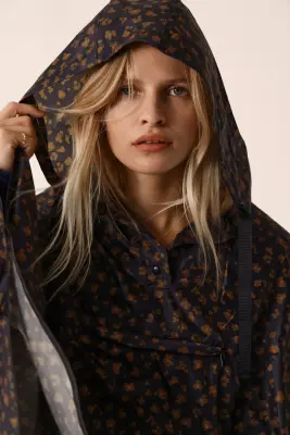 Poncho imperméable Leo Noir — photo 2