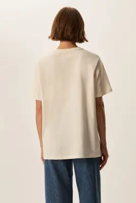Tee-shirt Fannette Ecru — photo 5