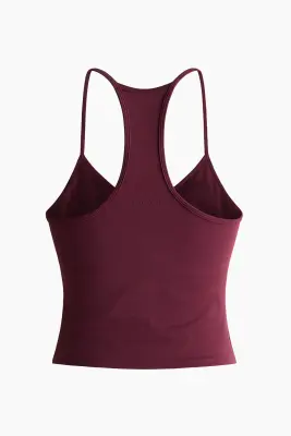 Débardeur avec soutien-gorge intégré SculptMove™ - Rouge cerise — photo 4