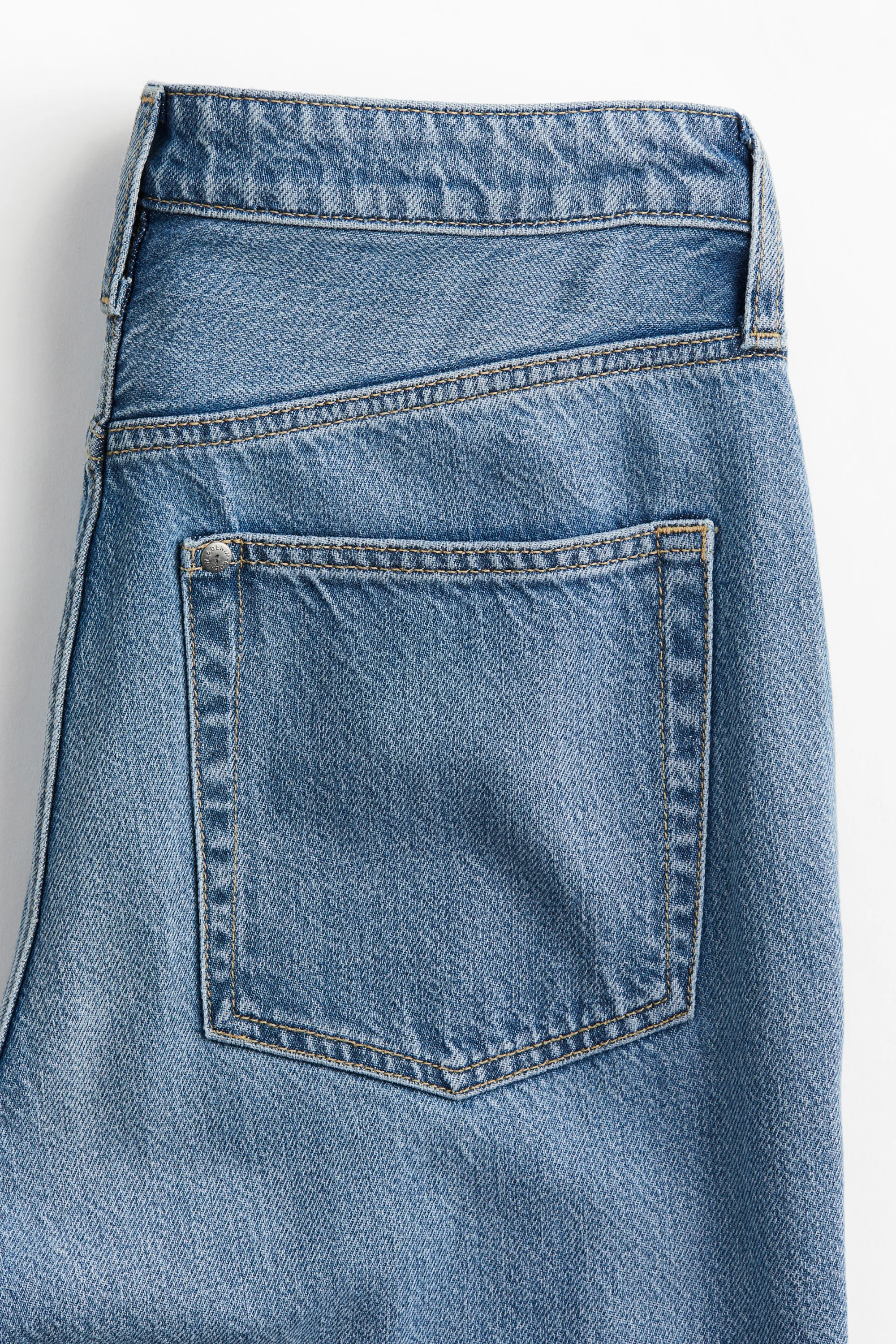 Feather Soft Super Wide Ultra High Jeans - Bleu denim clair