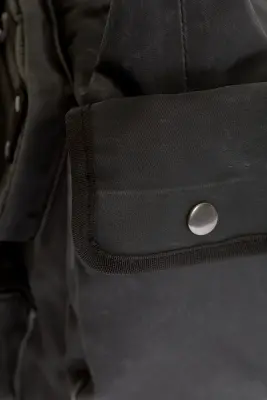 Sac à bandoulière multi-poches - Noir délavé — photo 2