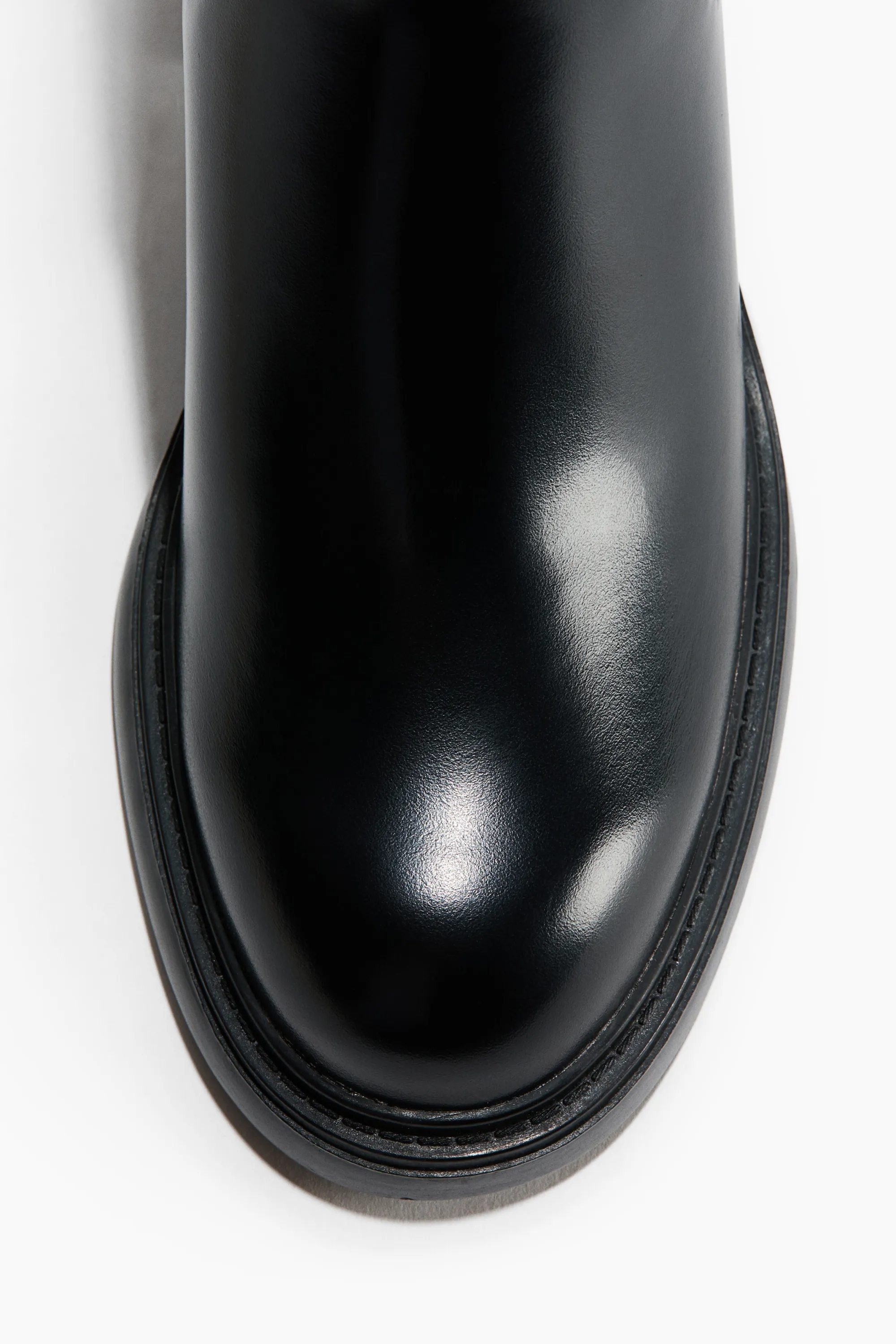 Bottines Chelsea à talon - Noir