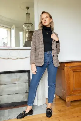 Veste Rosalind - carreaux — photo 5