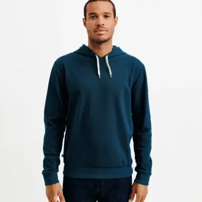 Sweat à capuche Calix bleu marine — photo 1